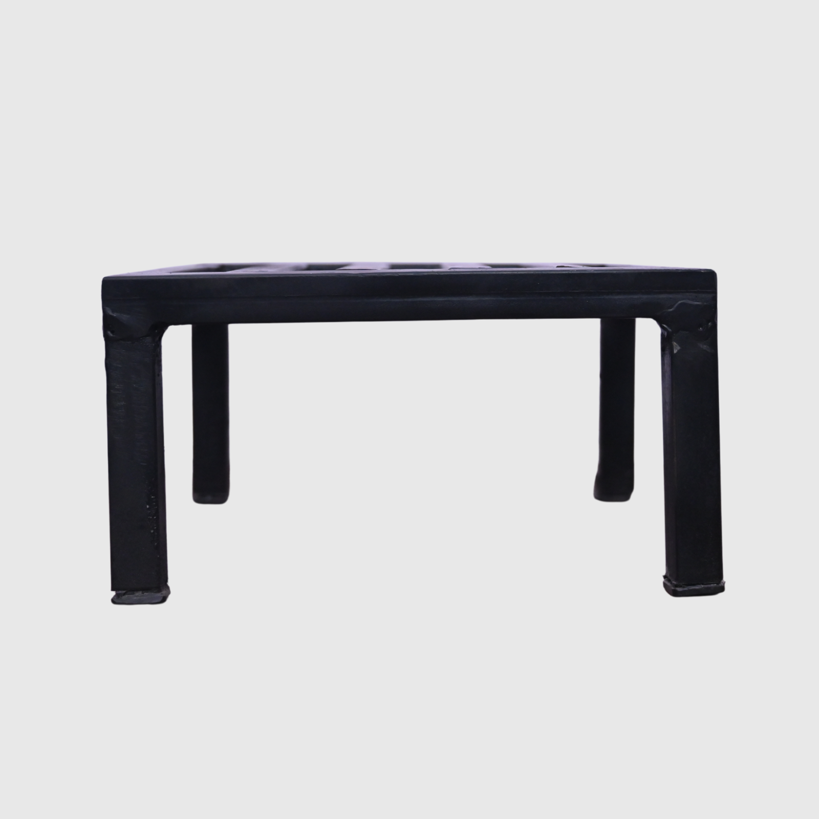 Heavy Duty MS Steel Single Pot Stand – Pack of 2 | Black Metal Plant Stand | Supports up to 150 kg - Image 6